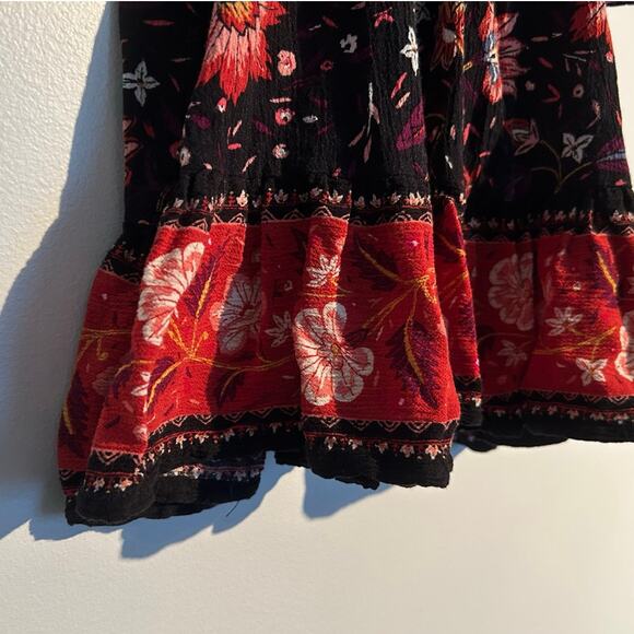 Old Navy Viscose/Rayon Floral Peasant Dress, Toddler Girl 18-24 Months - Picture 2 of 8